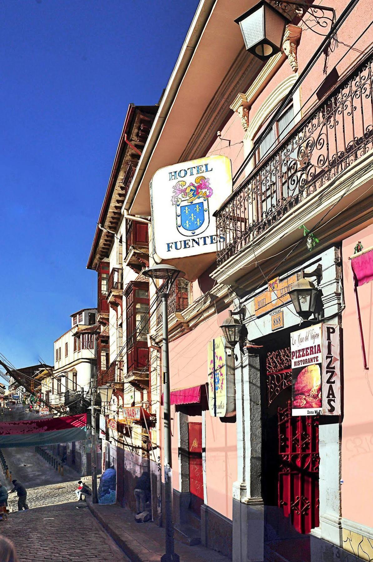 Hotel Fuentes La Paz Exteriör bild