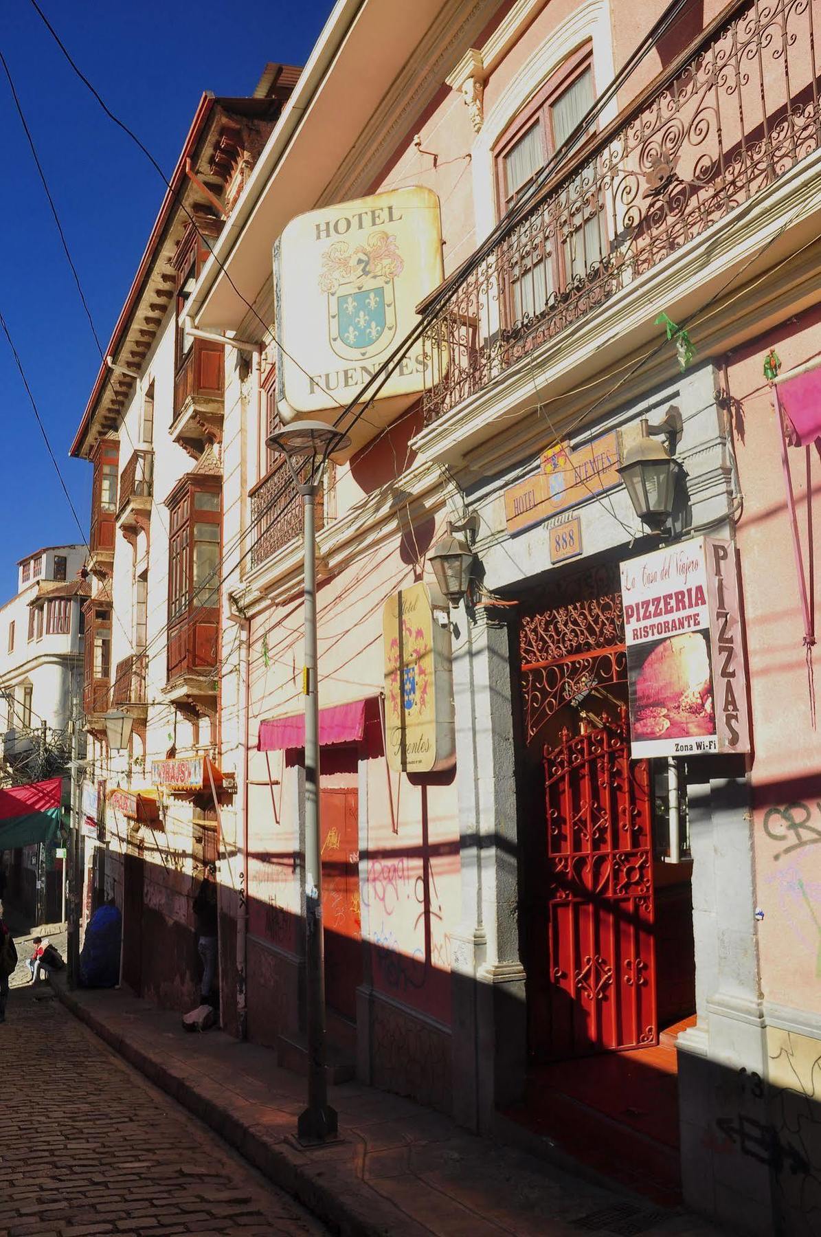 Hotel Fuentes La Paz Exteriör bild